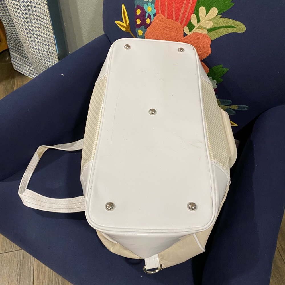 Nike duffel bag cream